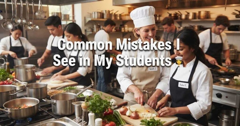 Common Mistakes I See in My Students ๐ฉโ๐ณ