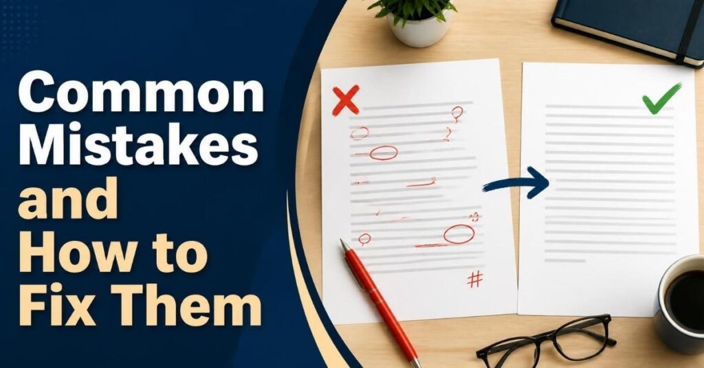 Common Mistakes and How to Fix Them