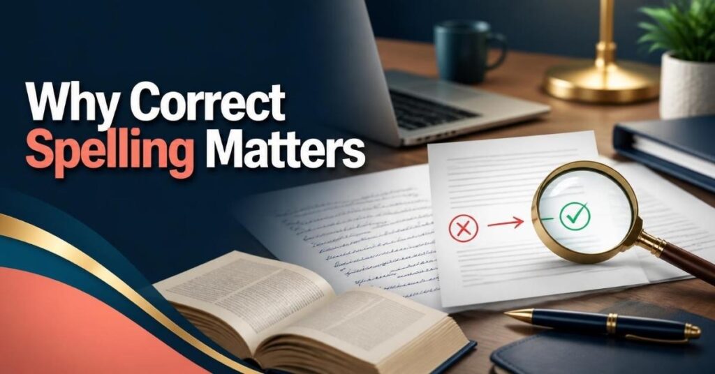 Why Correct Spelling Matters